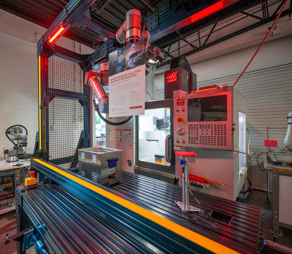 Commercial chip making machine on display at the Florida Semiconductor Engine